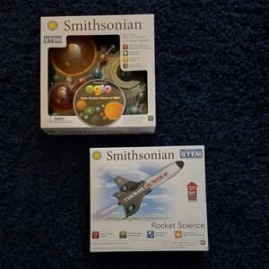 Smithsonian STEM Solar System and Rocket Science Learning Toys